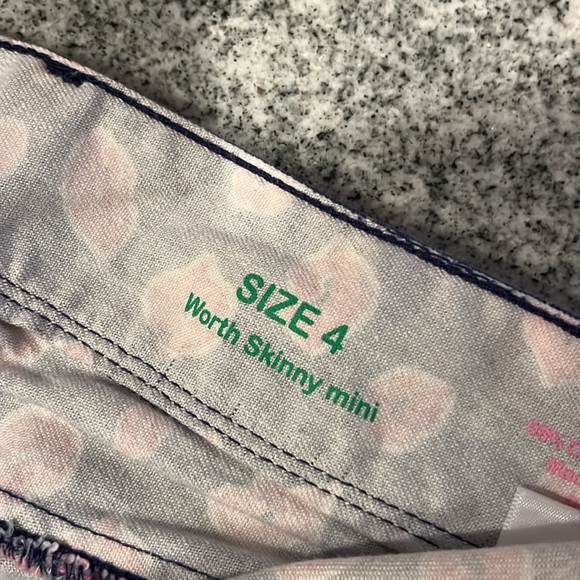 LILLY PULITZER- LNC- size 4 - worth skinny mini in “ bocce”- - Picture 3 of 11